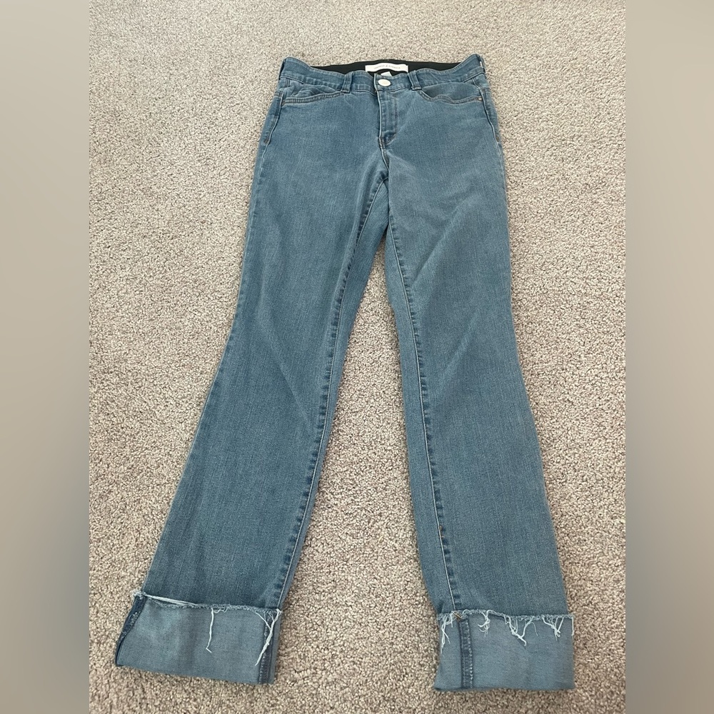 cuffed bottom jeans